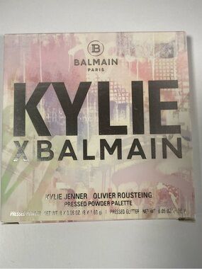 Balmain x Kylie Shimmer Eyeshadow Palette - Pink, Purple, Mint & Copper Tones